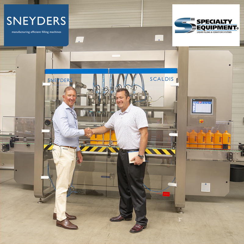 SNEYDERS and SPECIALTY EQUIPMENT enter into exclusive distributor agreement for the United States.